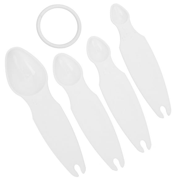 4 Pcs Measuring Spoon for The Blind Metal Measuring Cups Baking Accessories Stainless Measuring Cups Baking Tool