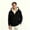 Black, variant on ClodeEU Men's Fleece Hoodie Jacket, Midweight Winter Zip Up Sweatshirt Outwear Jackets,Big and Tall ,Size S-5XL