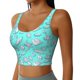 thumbnail image 2 of Balery Seashell And Starfish Sujetadores deportivos con espalda cruzada para mujer, acolchados, sin costuras, de alto impacto, ideales para yoga, gimnasio, entrenamiento y fitness.-Medium, 2 of 8