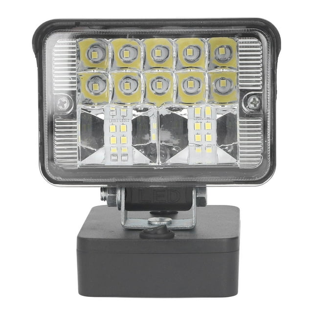 Luz de trabajo LED inalámbrica de 11 a 15 W, 1000 a 1200 LM, para batería de litio de 18 V de la serie Power X Change de Einhell.