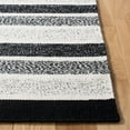 thumbnail image 4 of SAFAVIEH Kilim Carlie Striped Area Rug, Black/Ivory, 8' x 10', 4 of 6