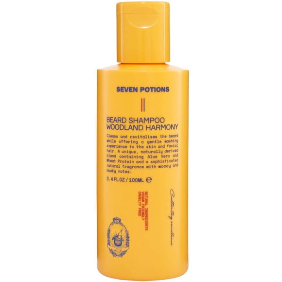 Champú para barba SEVEN POTIONS Woodland Harmony 100 ml para hombre