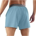 thumbnail image 5 of Wyobmus Workout Gym Mens Shorts Fitness Quick Dry Basketball Shorts With Pockets for Running Casual Activewear Light Blue, 5 of 8