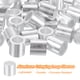 thumbnail image 3 of 40 Paquete de manguitos de bucle de aluminio para cable de acero de 5/16" de diámetro., 3 of 6