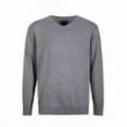 thumbnail image 4 of Krumba Men's Cotton Oversized V-Neck Classical Pull-On Sweater 7XL Charcoal, 4 of 11