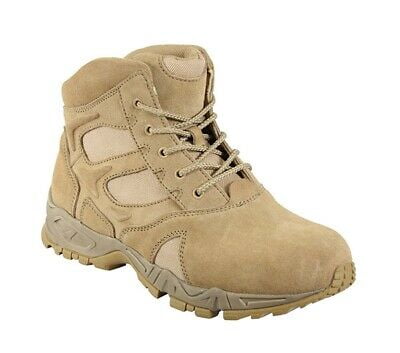 Rothco Forced Entry 6 Inch Desert Tan Deployment Boots-5368 - Walmart.com
