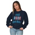 thumbnail image 3 of Official Icee Logo Chill I Got This Unisex Plus Size Sweatshirt Brisco Brands 2X, 3 of 5