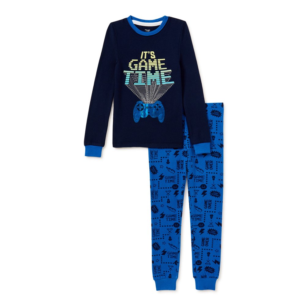 Cozy Jams Cozy Jams Boys Pajama Set, 2Piece, Sizes 414 Walmart