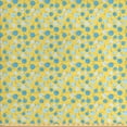 thumbnail image 1 of Geometric Sofa Upholstery Fabric by the Yard, Craft Tools Planer Screwdriver Repair Theme with Circular Formations, Decorative Fabric for DIY & Home Accents, 5 Yards, Mustard Azure Blue by Ambesonne, 1 of 2