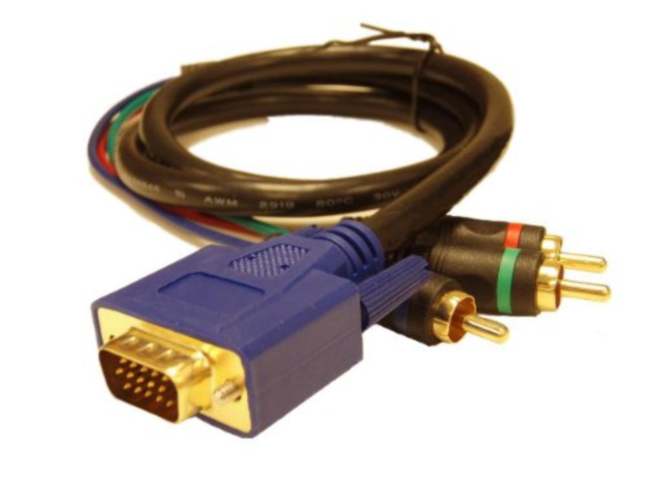 Rgb кабель для видеокарты. Rgb video svga cable.