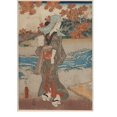 thumbnail image 2 of Historic Framed Print, [Japanese Ukiyo-e print] - 644, 17-7/8" x 21-7/8", 2 of 9