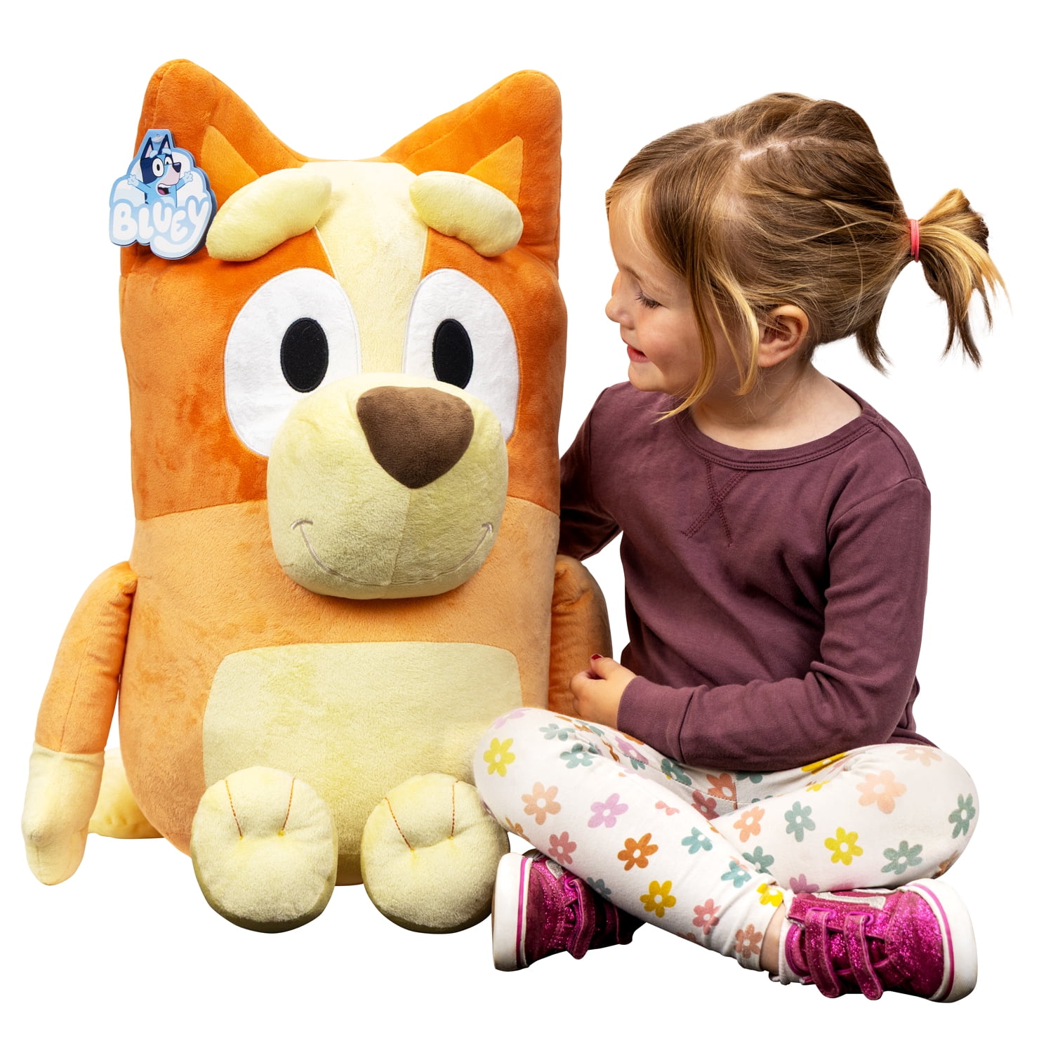Bluey My Size Bingo 30" Tall Super Soft Plush Toy for Ages 3+