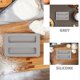 thumbnail image 4 of 4Pcs Grey Silicone Toaster Cover for Home Use Heat Resistant Bread Maker Guard Lid, 4 of 4
