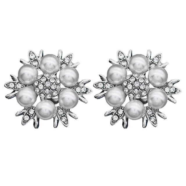 MasteelfCA 1 Paire de Clips de Chaussures de Mariage Décoratifs Boucles de Chaussures de Mariée Clips de Chaussures en Strass Boucles de Chaussures de Mariée pour Fille Mariage