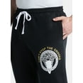 thumbnail image 4 of Crooks & Castles Men's and Big Men's Shiny Graphic Jogger Pants, Sizes XS-3XL, 4 of 5