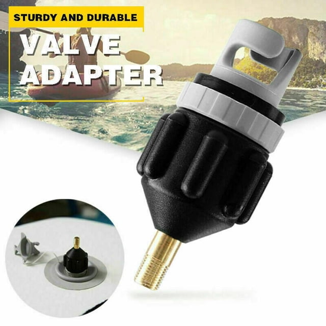 Air Valve Converter, for Inflatable Boat, Stand Up Paddle Board,Kayak Dinghy, Inflatable Bed