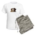 thumbnail image 5 of CafePress - Labradoodle Express Women's Light Pajamas - Women's Short Sleeve Print T-Shirt and Pants Light Cotton Pajama Set, 5 of 7
