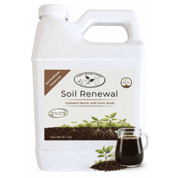 Soil Renewal – Humic & Fulvic Acid Soil Conditioner Concentrate Quart