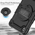 thumbnail image 5 of KOMI for Lenovo Tab M8 Case 4th Gen 2023 (TB-300FU) Case, with Screen Protector, Hand Strap, Shoulder Strap, Rotating Stand for Lenovo M8 8.0 Inch 2023 Release Black, 5 of 5