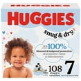 thumbnail image 1 of Huggies Snug & Dry Baby Diapers, Size 7 (41+ lbs), 108 Ct, 1 of 9