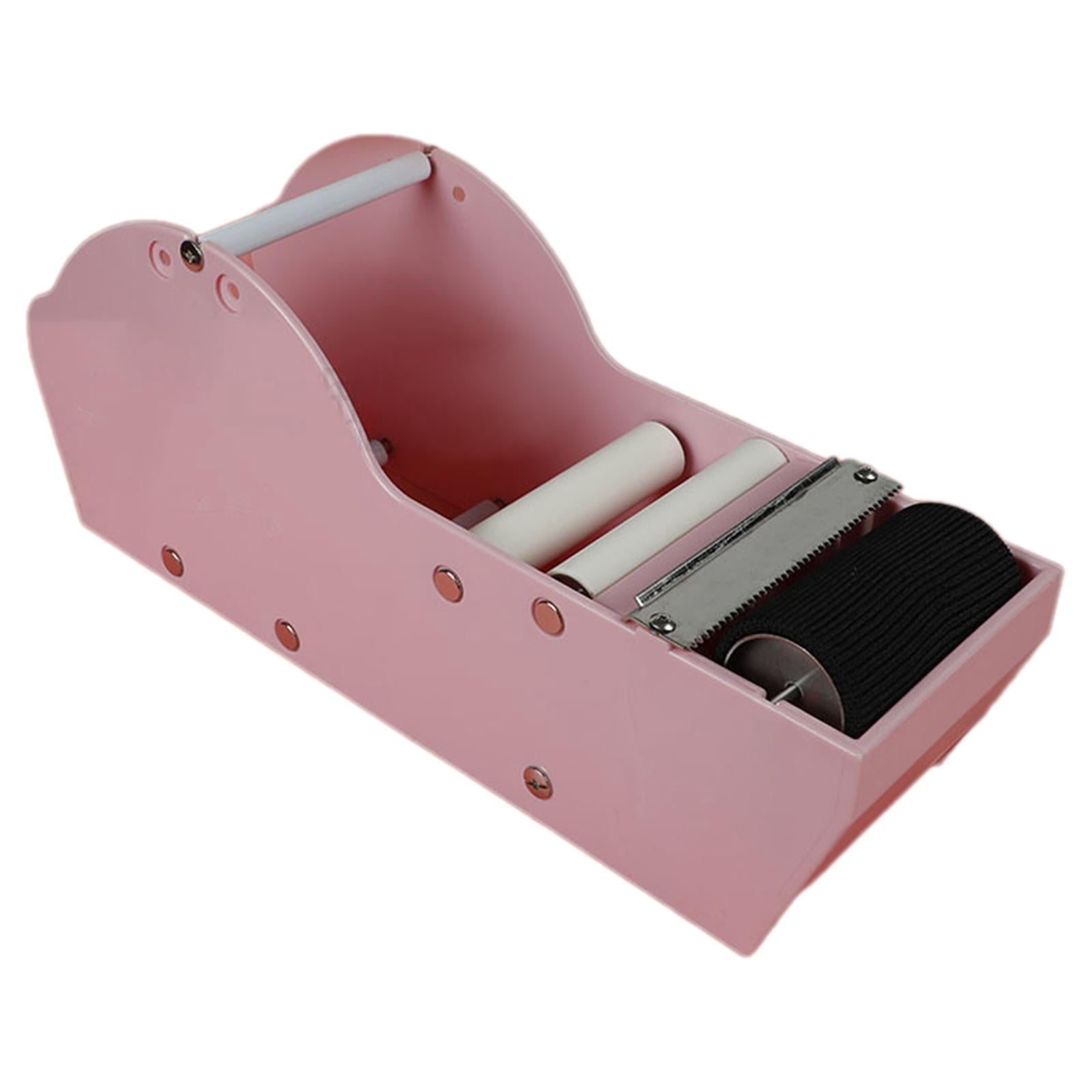 Colaxi Water Activated Tape Dispenser Cutter Gummed Tape Dispenser for Carton Box Sealing Lightweight up to 8.5cm Wide Tape Portable Pink