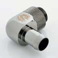 thumbnail image 3 of Bitspower G1/4" to 3/8" Barb Fitting for Soft Tubing, 90 Degree Single Rotary, Black Sparkle, 3 of 3