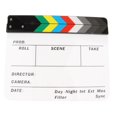 thumbnail image 3 of 30x24.5 cm Tablero de Juguete de Película Pizarra de Madera Slateboard perfke Claqueta de película acrílica, 3 of 7