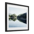 thumbnail image 2 of Stupell Industries Rustic Lodge Blue Lake Reflections Black Framed Print Under Glass, 21 x 17, by Kim Curinga, 2 of 8