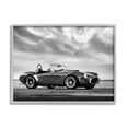 thumbnail image 4 of Stupell Industries Vintage Sports Convertible Car Beach Photography Black White, 20 x 16, Design by Mark Rogan, 4 of 5