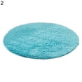 thumbnail image 7 of Dream Lifestyle Modern Fluffy Circle Coral Velvet Area Rug, 40cm x 40cm, Soft, 7 of 7