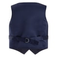 thumbnail image 2 of LiiYii Kids Boys 4-Button Formal Suit Vest Gentleman Wedding Prom Party Dress Waistcoat Navy Blue 16, 2 of 7