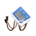 thumbnail image 3 of Digital Water Flow Sensor Meter Tester Flowmeter, Totameter Temperature Time Record With G1/2 Flow Sensor ,Simple To Operate, 3 of 7