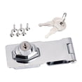 thumbnail image 4 of Cerrojo de seguridad con llave Perfecl cerrojos con llave aleación de zinc 2 llaves universales, 4 of 8