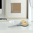 thumbnail image 6 of Westcott Titanium Bonded 8-Inch Scissors with Soft Ergonomic Handles, Gray/Yellow, 4 Pack, 6 of 11
