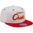 thumbnail image 3 of Men's New Era White/Red Kansas City Chiefs Sparky Original 9FIFTY Snapback Hat, 3 of 5