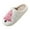 3-White, variant on Daznico Couples Plush Dog Pattern Slippers Non- Cozy Home Indoor Outdoor Warm Comfortable -On House Shoes,Size:6