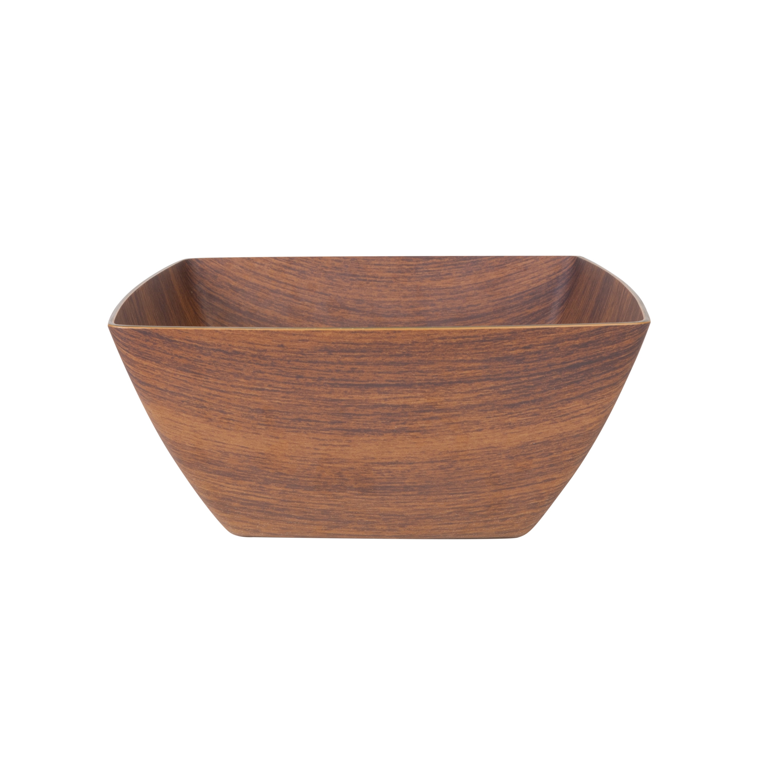 Luxe Party Mahogany Collection Large 9 inch Square Serving Bowl