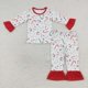 thumbnail image 1 of Ropa de dormir navideña a cuadros para niños, conjunto de camisa de Reno bordado, pantalones, pijamas de bebé, ropa de noche, 1 of 2