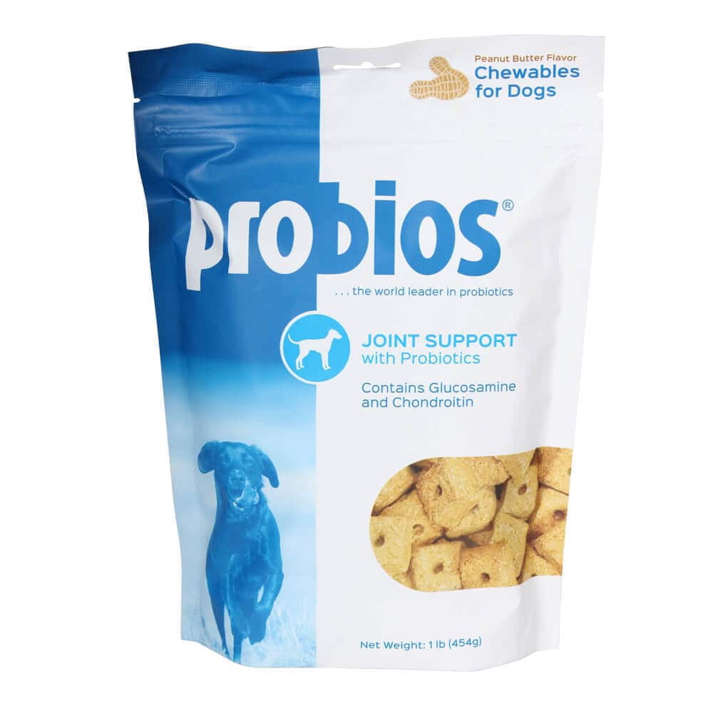 Probios Microbial Products: Peanut Butter Flavor Dog Treats, 16 oz
