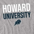 thumbnail image 2 of W Republic 554-171-BLK-03 Howard University Script T-Shirt, Black - Large, 2 of 6