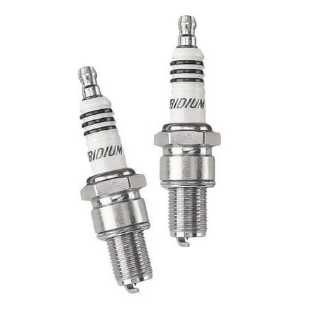 Iridium IX DCPR7EIX Spark Plugs for 1986-2016 Harley Davidson Sportster XL (Pair), Come pre-gapped By (Best Spark Plugs For Harley Davidson)