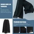 thumbnail image 4 of unbranded 1Par Amplios Y Cómodos De Y Lino Para Mujer En Negro, 4 of 8