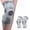 Gray, variant on Knee Brace Bone on Bone Support,One Pair with Adjustable Non-Slip Straps (Red,Extra Extra Extra Large)