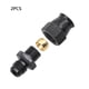 thumbnail image 3 of Sidaley Accesorios de tubería de aleación de aluminio para coche, 2 piezas, adaptador de tubo de combustible automotriz, sistema de conector, Type2 NO2, 3 of 6