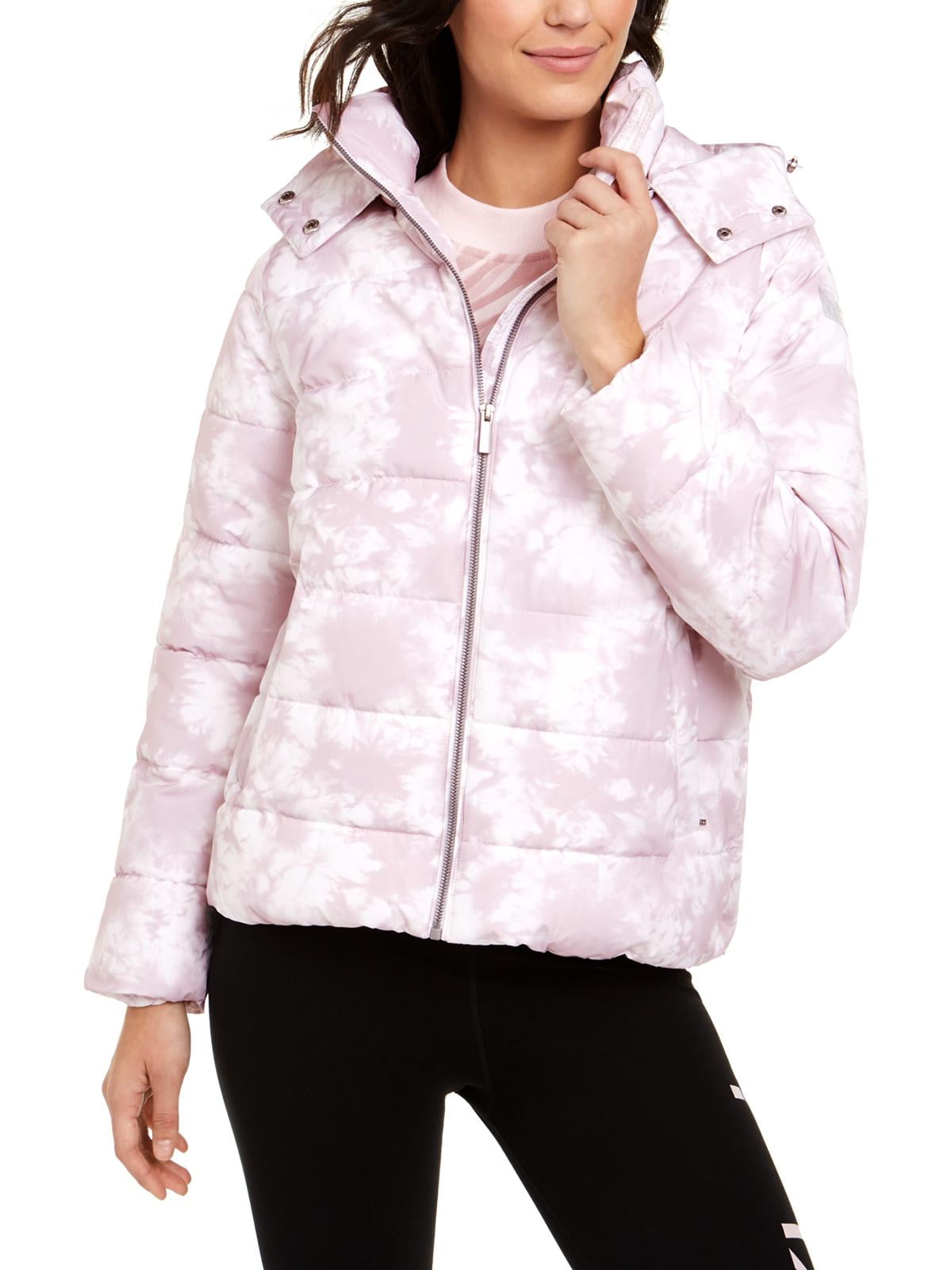Calvin Klein Performance Womens Winter Parka Puffer Jacket Pink XS -  