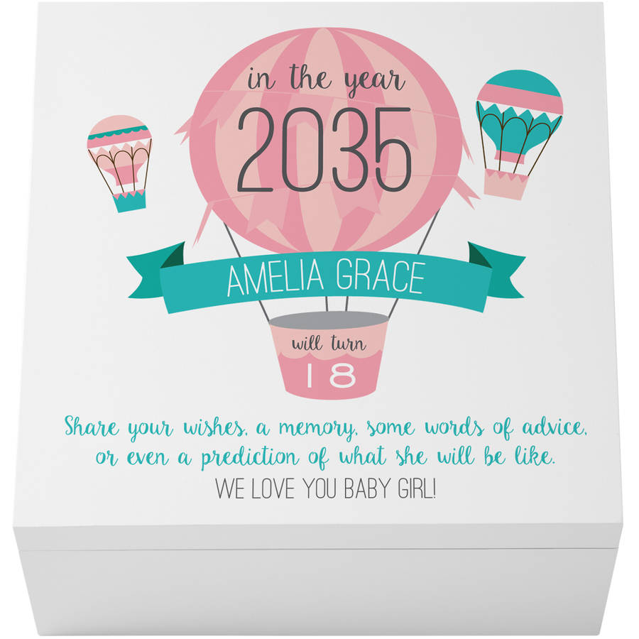 baby time capsule box