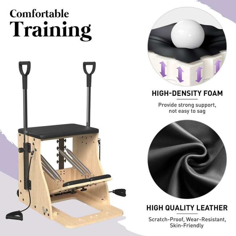 ヨガ・ピラティス Pilates chair Amazon.co.jp: ピラティスチェア ピラティスリフォーマーマシン