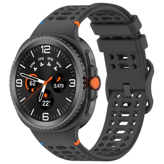 For Samsung Galaxy watch 8 Silicone 22 mm Soft Comfortable Band Silicone Sports Sweat Proof