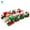 3PCS/1Set, variant on Deago Wooden Train Toys Christmas Decoration Train Festival Xmas Birthday Santa's Gift For Children (3 PCS/1 Set)
