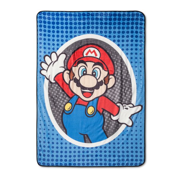 Nintendo? Mario Bed Blankets (Twin) 62 x 90